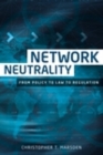 Network neutrality : From policy to law to regulation - eBook