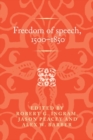 Freedom of Speech, 1500–1850 - eBook