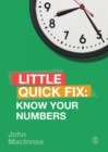 Know Your Numbers : Little Quick Fix - Book