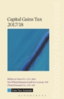 Core Tax Annual: Capital Gains Tax 2017/18 - Book