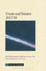 Core Tax Annual: Trusts and Estates 2017/18 - Book