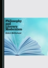 None Philosophy and Literary Modernism - eBook