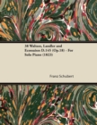 38 Waltzes, LA¤ndler and Ecossaises D.145 (Op.18) - For Solo Piano (1823) - eBook