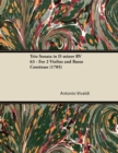 Trio Sonata in D minor RV 63 - For 2 Violins and Basso Continuo (1705) - eBook