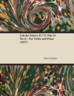 Lob der TrA¤nen D.711 (Op.13 No.2) - For Violin and Piano (1817) - eBook