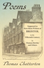 Poems : Supposed to Have Been Written at Bristol, in the Fifteenth Century, by Thomas Rowley and Others - eBook