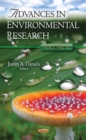 Advances in Environmental Research. Volume 52 - eBook