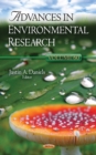 Advances in Environmental Research : Volume 60 - Book