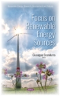 Focus on Renewable Energy Sources - Book
