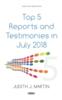 Top 5 Reports and Testimonies in July 2018 - eBook