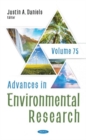 Advances in Environmental Research : Volume 75 - Book