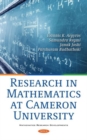 Research in Mathematics at Cameron University - Book