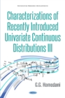 Characterizations of Recently Introduced Continuous Distributions III - eBook