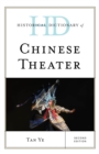 Historical Dictionary of Chinese Theater - eBook