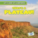 That's a Plateau! - eBook
