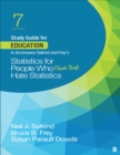 Study Guide for Education to Accompany Salkind and Frey's Statistics for People Who (Think They) Hate Statistics - Book