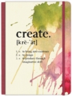 Create: to bring into existence, to design, to produce through imaginative skill - Book