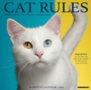 Cat Rules 2025 12 X 12 Wall Calendar - Book