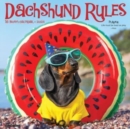 Dachshund Rules 2025 12 X 12 Wall Calendar - Book