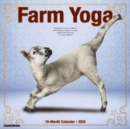 Farm Yoga 2025 12 X 12 Wall Calendar - Book