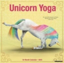 Unicorn Yoga 2025 12 X 12 Wall Calendar - Book