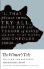 The Winter's Tale (1610, 1623) : Broadview Internet Shakespeare Editions - Book