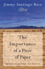The Importance of a Piece of Paper : Stories - eBook