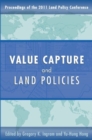 Value Capture and Land Policies - Book