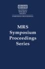 Synthesis and Processing of Ceramics:: Volume 249 : Scientific Issues - Book