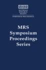 III-V and IV-IV Materials and Processing Challenges for Highly Integrated Microelectronics and Optoelectronics: Volume 535 - Book