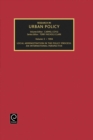Research in Urban Policy : An International Perspective : European Consortium for Political Research Workshop on Local and Regional Bureaucracies in Western Europe : Selected Papers - Book