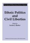 Ethnic Politics and Civil Liberties - Book