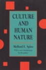 Culture and Human Nature - Book