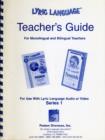 Lyric Language : Teachers Guide No. 1 - Book