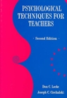 Psychological Techniques For Teachers - Book
