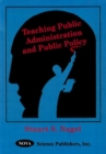 Teaching Public Administration & Public Policy - Book