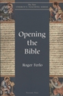 Opening the Bible - Book