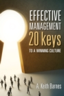 Effective Management : 20 Keys to a Winning Culture - Book