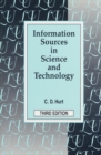Information Sources in Science and Technology - Book
