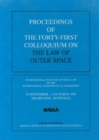 Proceedings of the 41st Colloquium on the Law of Outer Space - Book