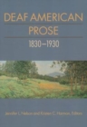 Deaf American Prose 1830-1930 - Book