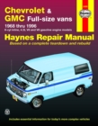 Chevrolet & GMC full-size petrol vans (1968-1996) Haynes Repair Manual (USA) - Book