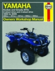 Yamaha Kodiak & Grizzly ATVs (93 - 05) Haynes Repair Manual - Book