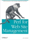 Perl for Web Site Management - Book