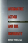 Affirmative Action and the University : A Philosophical Inquiry - Book