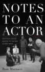 Notes to an Actor - Book