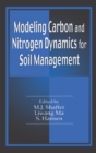 Modeling Carbon and Nitrogen Dynamics for Soil Management - Book