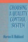 Choosing a Quality Control System - Book