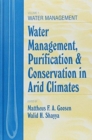 Water Management, Purification, and Conservation in Arid Climates, Three Volume Set - Book
