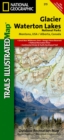Glacier/waterton Lakes National Parks : Trails Illustrated National Parks - Book